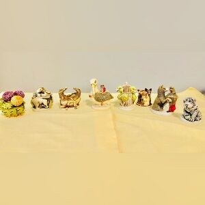 8 NEW In BOX Harmony Kingdom 1996-99 Collectibles Figurines MINT CONDITION!